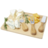 Plateau à fromage personnalisé et ustensiles Ement en bambou Plateau à fromage personnalisé et ustensiles Ement en bambou