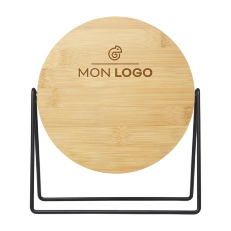 Miroir à pied personnalisable Hyrra en bambou