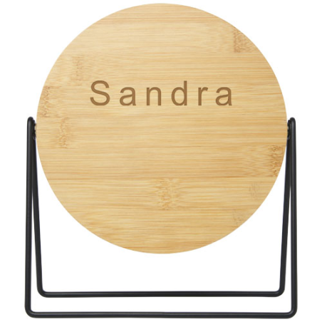 Miroir à pied personnalisable Hyrra en bambou
