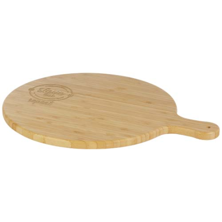 Planche à découper personnalisée Delys en bambou 30,5 cm