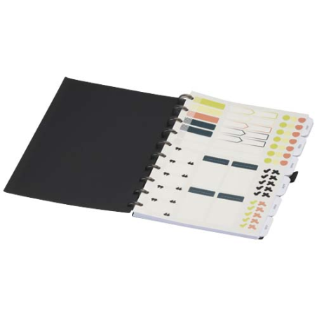 Agenda personnalisable avec couverture souple en PU recyclé et papier recyclé SMART
