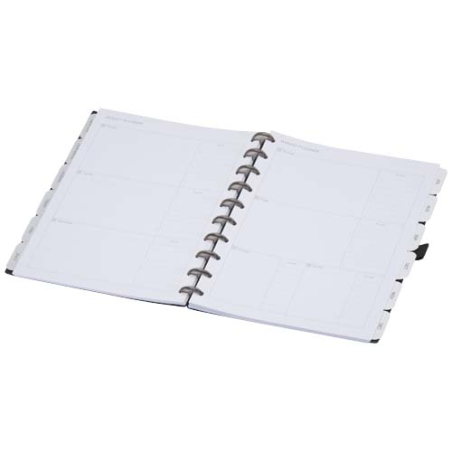 Agenda personnalisable avec couverture souple en PU recyclé et papier recyclé SMART