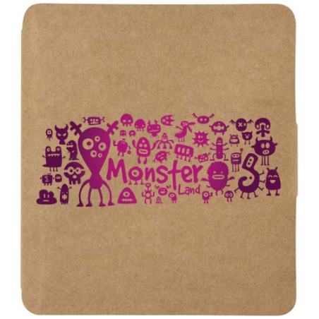 Bloc de dessin personnalisable en papier FSC et coffret de crayons Chroma