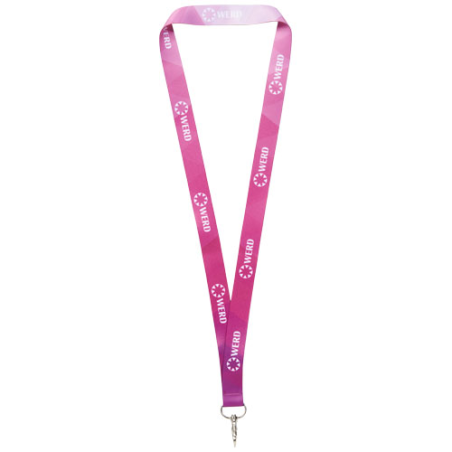 Tour de cou en satin personnalisable recto/verso - 4 largeurs au choix - Lana