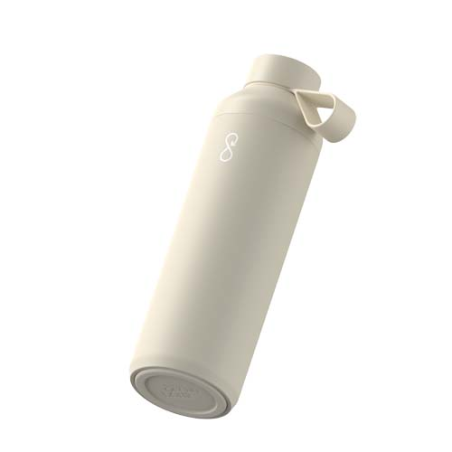Bouteille d'eau personnalisable isotherme en acier inoxydable recyclé Ocean Bottle Peak 710 ml