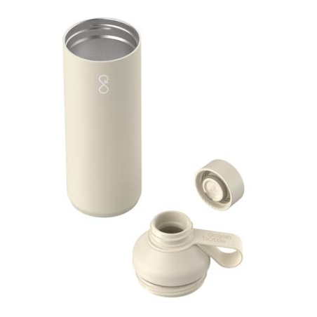 Bouteille d'eau personnalisable isotherme en acier inoxydable recyclé Ocean Bottle Peak 710 ml