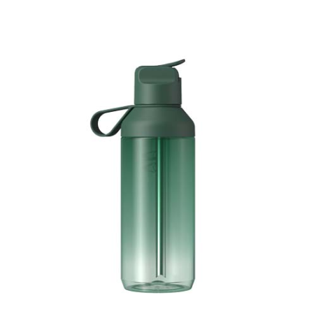 Bouteille d'eau personnalisée en tritan Rene silicone et polypropylène Ocean Bottle GO Clear 710 ml
