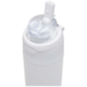 Bouteille d'eau publicitaire Theron 800 ml en acier inoxydable à simple paroi recyclé RCS avec bouchon à double fonction et pail Bouteille d'eau publicitaire Theron 800 ml en acier inoxydable à simple paroi recyclé RCS avec bouchon à double fonction et pail