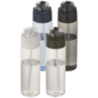 Bouteille personnalisable en plastique recyclé RCS avec bouchon double fonction et paille rabattable Theron 700 ml Bouteille personnalisable en plastique recyclé RCS avec bouchon double fonction et paille rabattable Theron 700 ml
