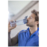 Bouteille personnalisable en plastique recyclé RCS avec bouchon double fonction et paille rabattable Theron 700 ml Bouteille personnalisable en plastique recyclé RCS avec bouchon double fonction et paille rabattable Theron 700 ml