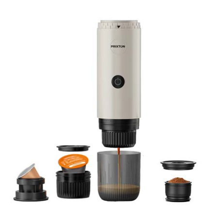 Cafetière portable publicitaire en plastique ABS Prixton Roma