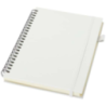 Cahier personnalisable à spirales Liss A5 à couverture rigide en plastique recyclé et papier FSC Cahier personnalisable à spirales Liss A5 à couverture rigide en plastique recyclé et papier FSC