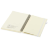 Cahier personnalisable à spirales Liss A5 à couverture rigide en plastique recyclé et papier FSC Cahier personnalisable à spirales Liss A5 à couverture rigide en plastique recyclé et papier FSC