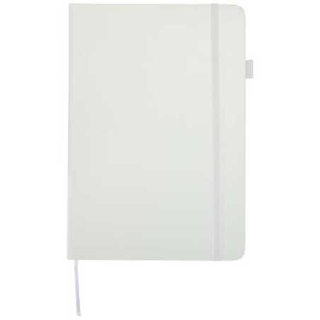 Carnet personnalisable A5 à couverture rigide simili cuir en plastique recyclé et papier certifié FSC Liss