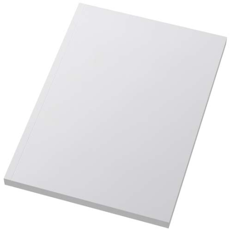 Carnet personnalisable au format A5 à couverture souple en carton avec papier FSC - 100 feuilles lignées Made in Angleterre Nove