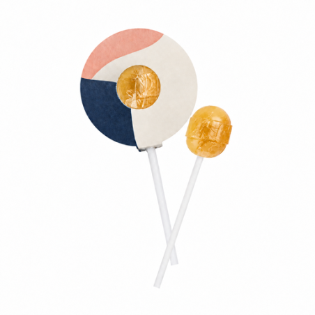 Sucette personalisable aux fruits lolly ball avec pakaging cercle ou cadeau
