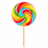 Sucette personnalisable Rainbow