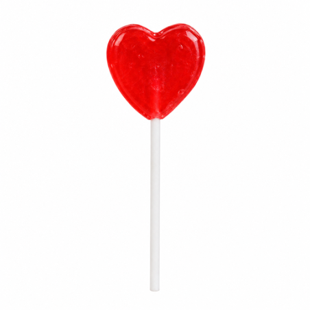 Sucette personnalisable aux fruits en forme de coeur Heartpop Mini