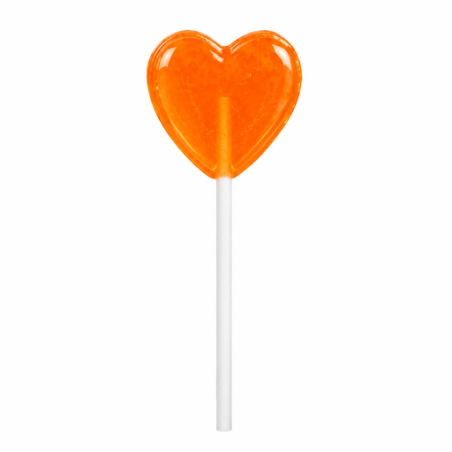 Sucette personnalisable aux fruits en forme de coeur Heartpop Mini sans sucre