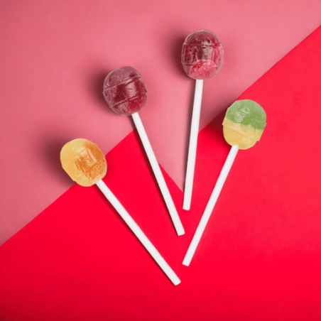 Sucette publicitaire Lolly cube