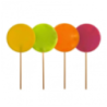 Sucette publicitaire plate Logopop Sucette publicitaire plate Logopop