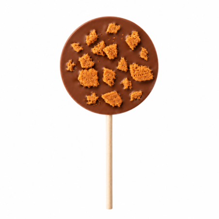 Sucette publicitaire plate chocopop plus
