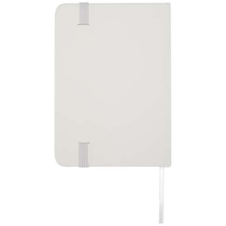 Carnet personnalisable à couverture en PU rigide et papier FSC 96 pages blanches lignées 60g/m2 A7 Spectrum