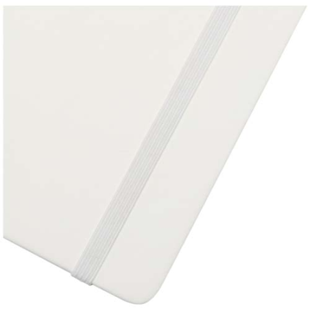 Carnet personnalisable à couverture en PU rigide et papier FSC 96 pages blanches lignées 60g/m2 A7 Spectrum