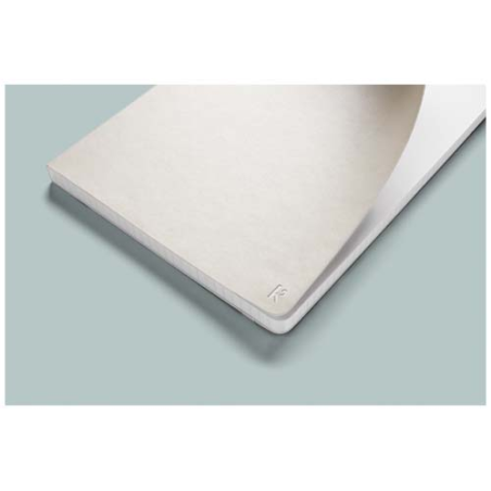 Carnet personnalisable A5 couverture souple en cuir végétalien, page en papier de pierre - K’arst