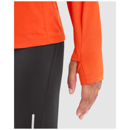 Sweatshirt de sport personnalisable Estambul demi-zip en RPET 200 g/m2 - S à XXL