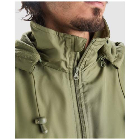 Veste personnalisé imperméable doublé micropolaire unisexe Makalu - S à 3XL