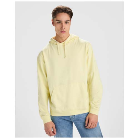 Sweat à capuche personnalisé unisexe avec finition délavée Kenia 100% coton 250 g/m2 - XS à 3XL