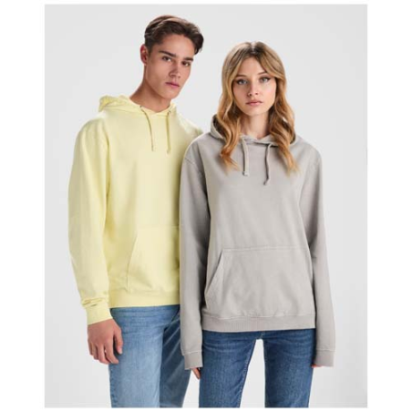 Sweat à capuche personnalisé unisexe avec finition délavée Kenia 100% coton 250 g/m2 - XS à 3XL