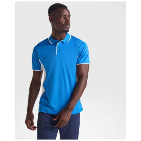 Polo de sport personnalisable en polyester 150 g/m2 Montmelo unisexe - S à 3XL