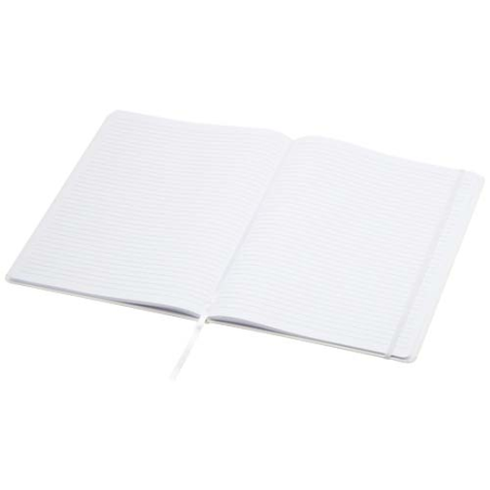 Carnet publicitaire à couverture rigide en plastique PU en papier FSC 96 pages A4 Spectrum