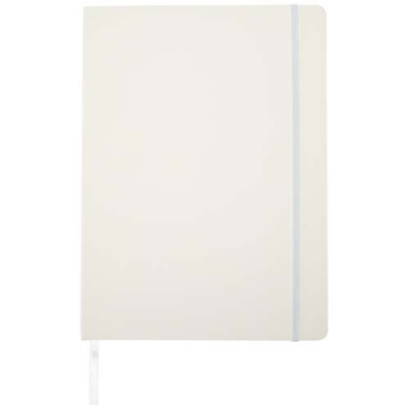 Carnet publicitaire à couverture rigide en plastique PU en papier FSC 96 pages A4 Spectrum