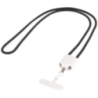 Câble de recharge publicitaire Ion 65 W 5-en-1 avec lanière en plastique recyclé Câble de recharge publicitaire Ion 65 W 5-en-1 avec lanière en plastique recyclé