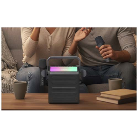 Karaoké 30W en plastique PC et ABS Prixton Party Star