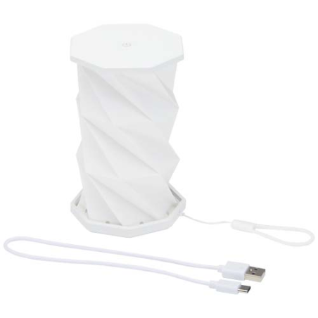 Lampe de table personnalisable pliable Celestia en plastique recyclé