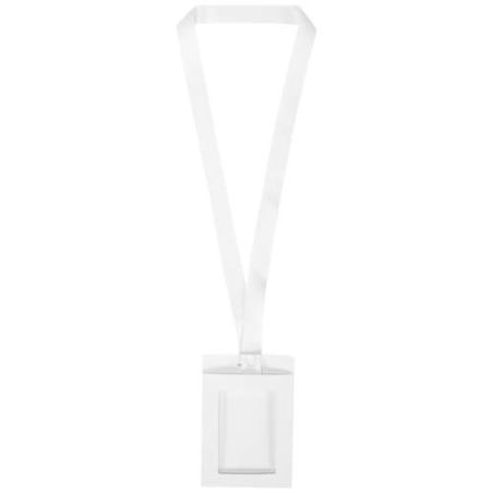 Lanyard publicitaire en RPET avec badge en papier Kord