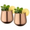 Lot de 2 tasses personnalisable en acier inoxydable Cascade 540 ml Lot de 2 tasses personnalisable en acier inoxydable Cascade 540 ml