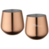 Lot de 2 tasses personnalisable en acier inoxydable Cascade 540 ml Lot de 2 tasses personnalisable en acier inoxydable Cascade 540 ml