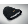 Bonnet tricoté avec son patch en daim personnalisable - PUNTOS Bonnet tricoté avec son patch en daim personnalisable - PUNTOS