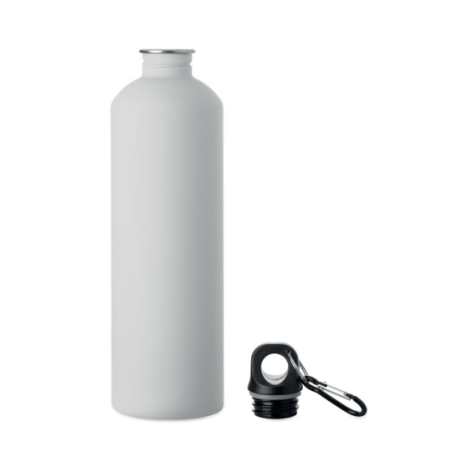 Bouteille publicitaire à simple paroi en inox recyclé - 750ml - REBIG MOSS SOFT