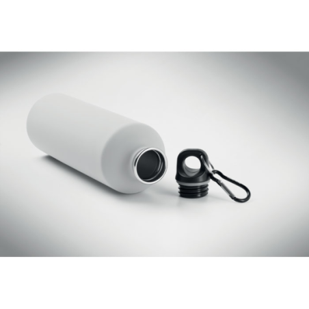 Bouteille publicitaire à simple paroi en inox recyclé - 750ml - REBIG MOSS SOFT