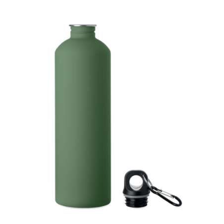 Bouteille publicitaire à simple paroi en inox recyclé - 750ml - REBIG MOSS SOFT