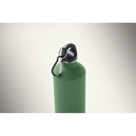 Bouteille publicitaire à simple paroi en inox recyclé - 750ml - REBIG MOSS SOFT