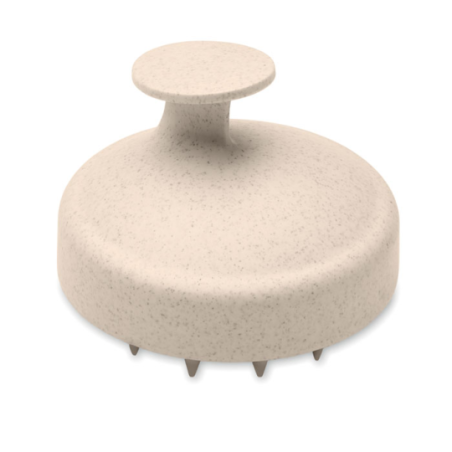 Brosse de massage publicitaire en silicone et manche en PP - MASSAGE