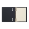 Carnet publicitaire A5 rechargeable avec couverture souple en PU recyclé - SPIRABLE Carnet publicitaire A5 rechargeable avec couverture souple en PU recyclé - SPIRABLE