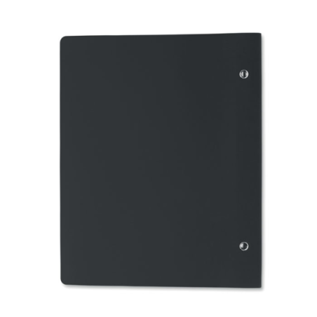 Carnet publicitaire A5 rechargeable avec couverture souple en PU recyclé - SPIRABLE